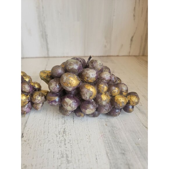 Rustic realistic grape vine candle home decor set - Picture 4 of 9